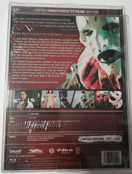 TERRIFIER-THE BEGINNING  MEDIABOOK (UNCUT) BLURAY