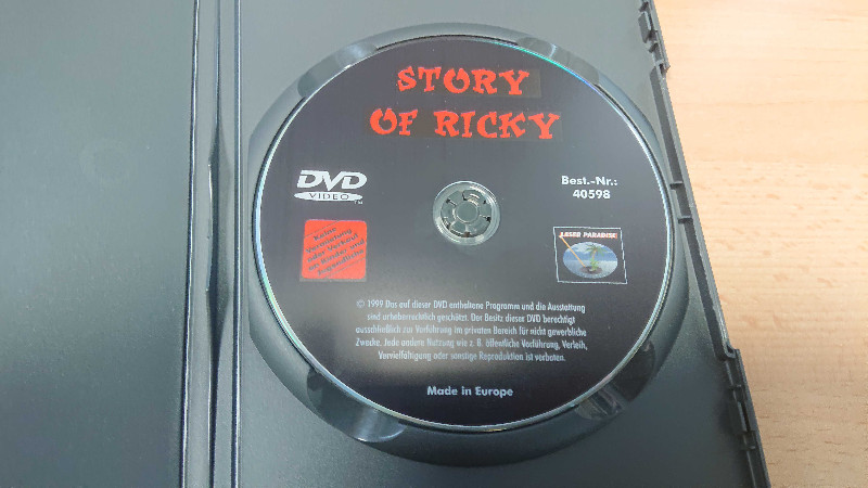 Story of Ricky Eastern Edition UNCUT
