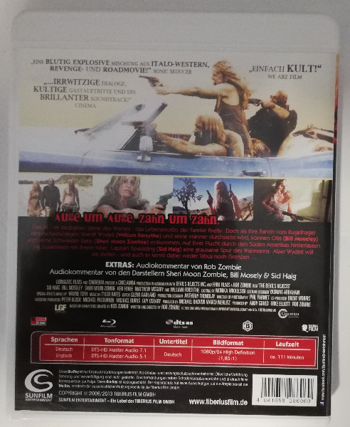 THE DEVIL`S  REJECT`S ( UNCUT )  BLURAY