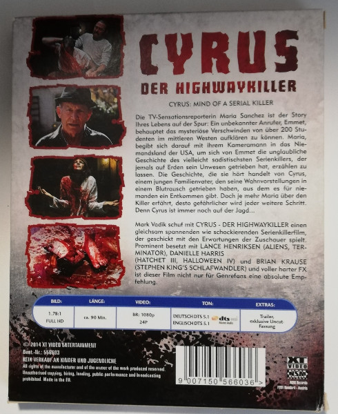 CYRUS   ( UNCUT )  BLURAY
