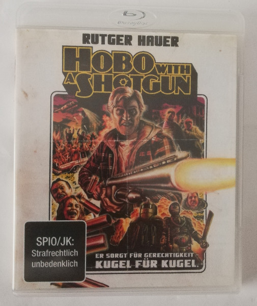 HOBO  WITH  A SHOTGUN    ( UNCUT )  BLURAY