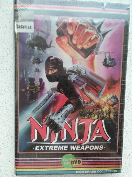 DVD - NINJA EXTREME WEAPONS - GROSSE  HARTBOX