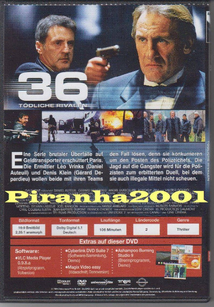 36 - T�dliche Rivalen - UNCUT - G�rard Depardieu
