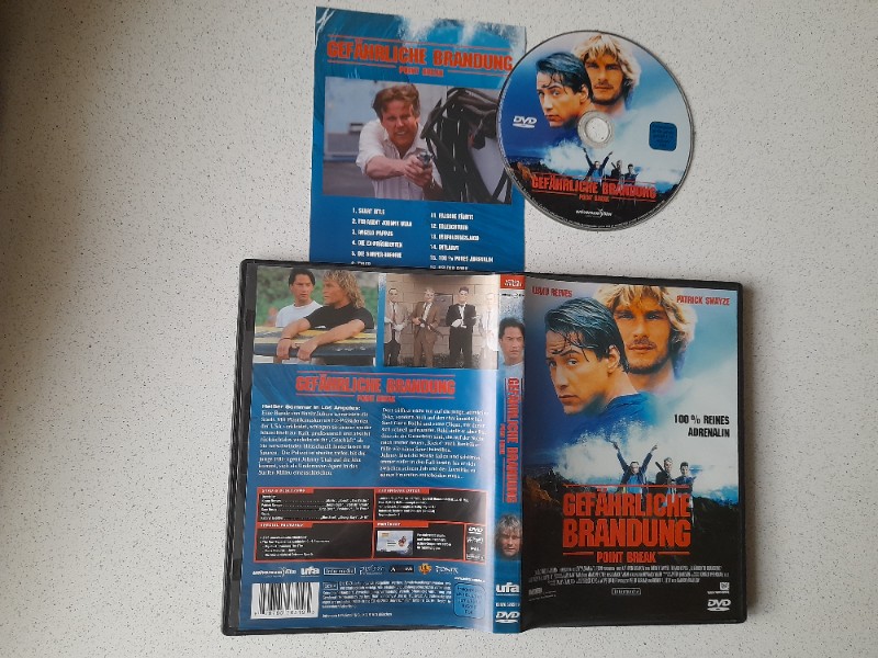 DVD - GEF�HRLICHE BRANDUNG mit KEANU REEVES