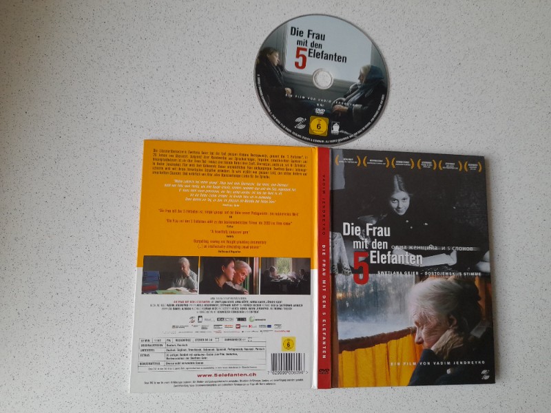 DVD - DIE FRAU MIT DEN 5 ELEFANTEN mit ANNA G�TTE