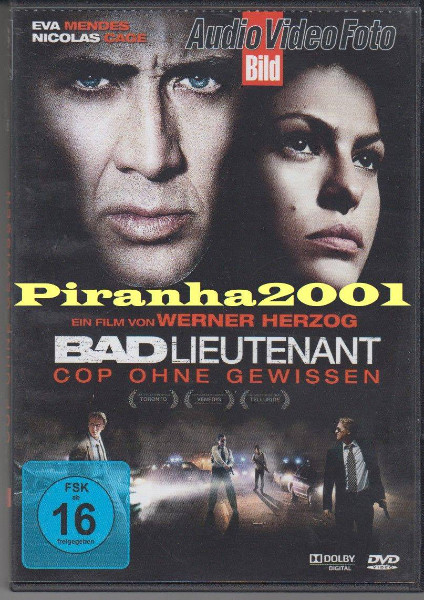 Bad Lieutenant - FULL UNCUT - Nicolas Cage - OVP