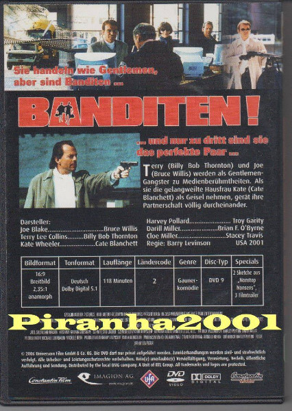 Banditen! - UNCUT - Bruce Willis - Cate Blanchett