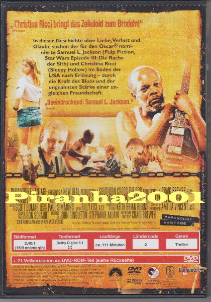 Black Snake Moan - UNCUT - Samuel L. Jackson - OVP