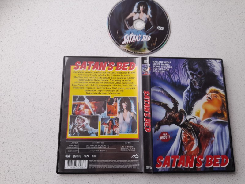 DVD - SATAN�S BED - UNCUT