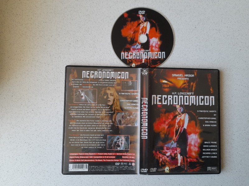 DVD - NECRONOMICON mit JEFFREY COMBS & BRUCE PAYNE