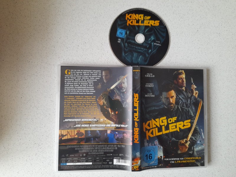 DVD - KING OF KILLERS - FRANK GRILLO