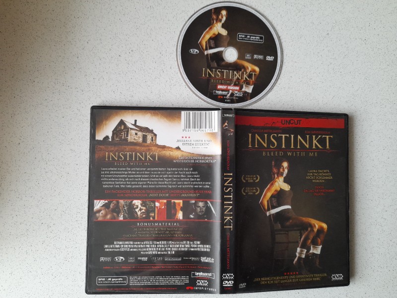 DVD - INSTINKT - UNCUT - CAMILLA METELMANN