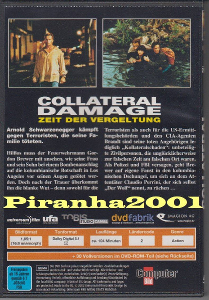 Collateral Damage - UNCUT - Arnold Schwarzenegger