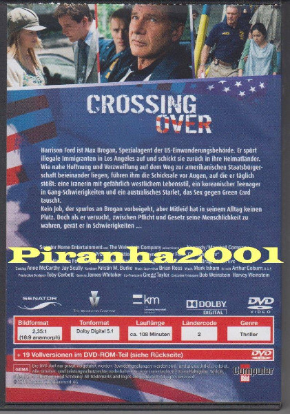 Crossing Over - UNCUT - Harrison Ford - Ray Liotta