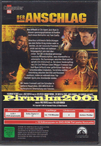 Der Anschlag -UNCUT- Ben Affleck - Morgan Freeman