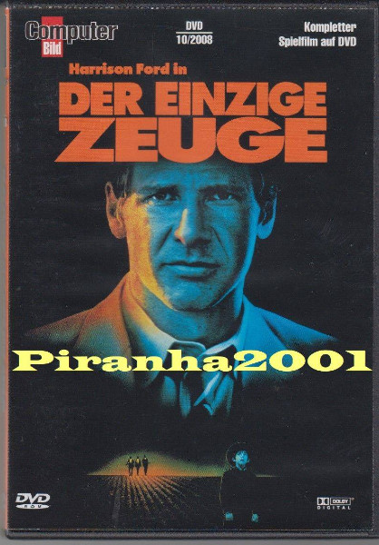 Der einzige Zeuge - UNCUT - Harrison Ford - Kult