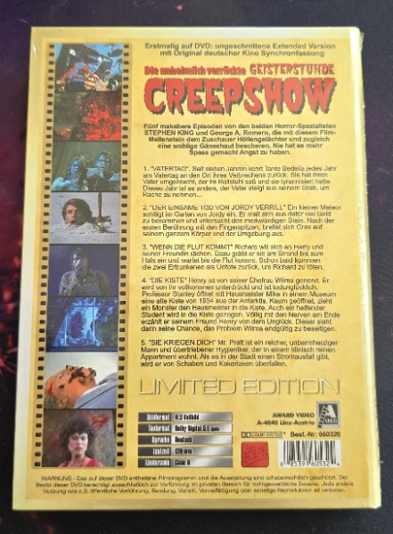 Creepshow gro�e Hartbox OVP