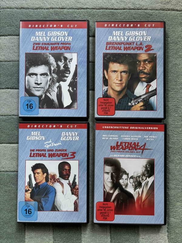 Lethal Weapon 1-4 Special Edition DVD Box