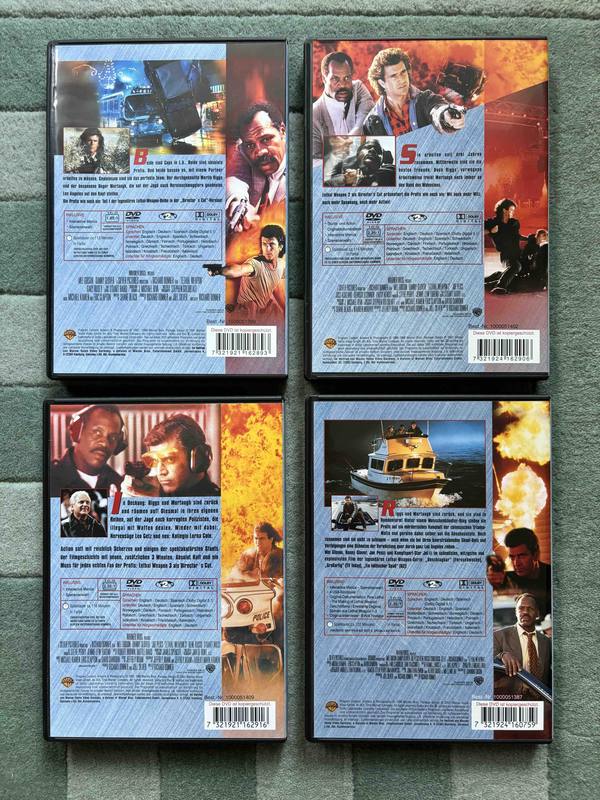 Lethal Weapon 1-4 Special Edition DVD Box