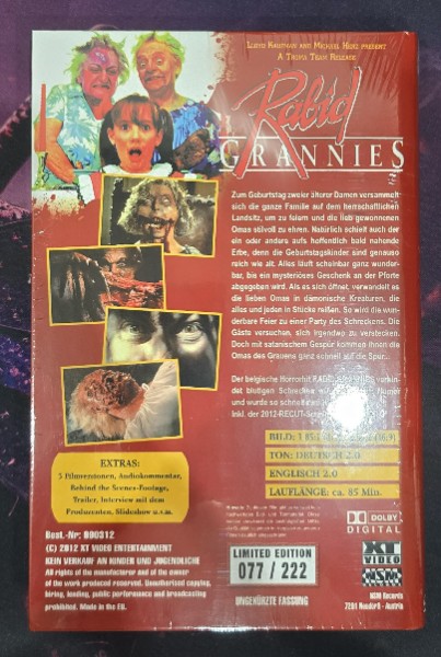 Rabid Grannies gro�e Hartbox OVP Rarit�t