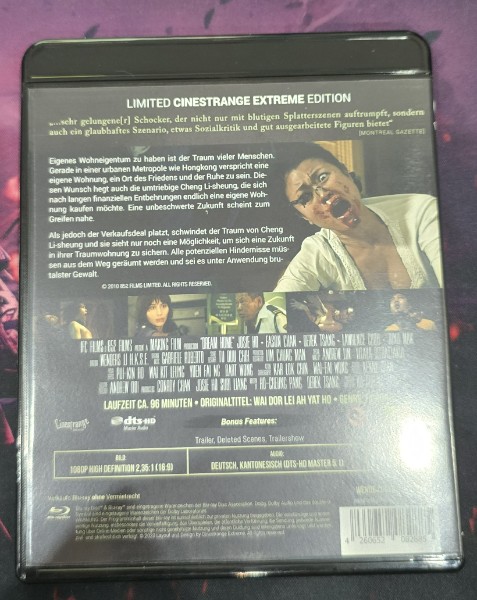 Dream Home Blu-Ray Wendecover Top Zustand