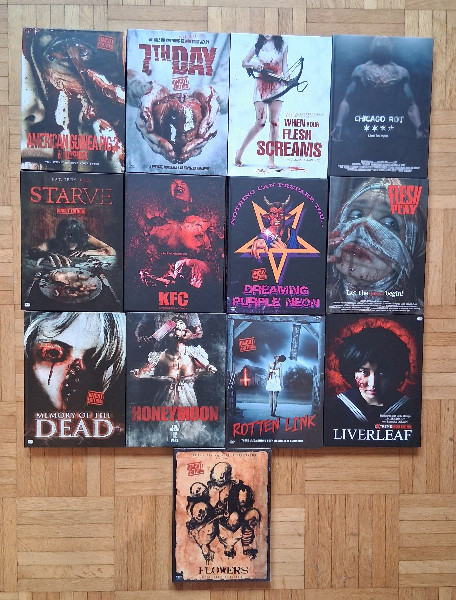 Mediabook Konvolut 13 Stk. Extreme Cinema Top