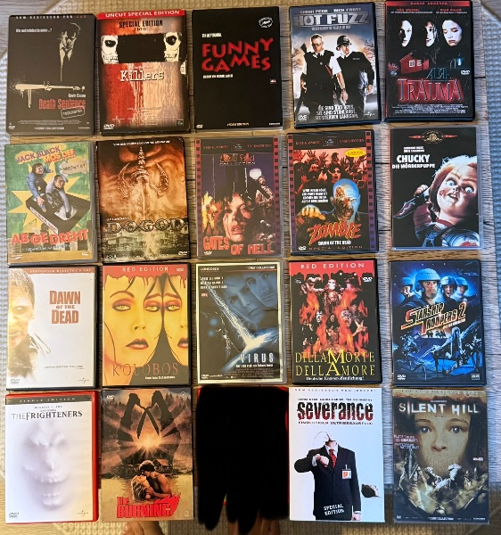 Gro�es DVD & Blu-ray Film Paket. 87 Filme