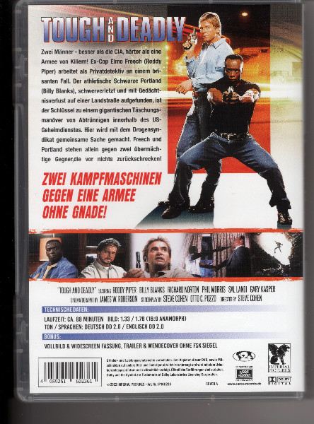 Tough and Deadly  Roddy Piper Billy Blanks-Uncut