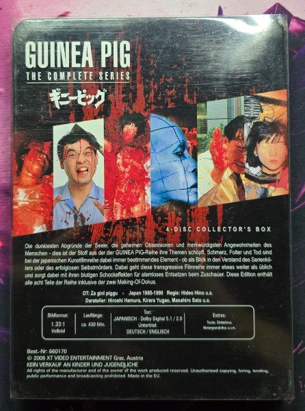 Guinea Pig - The complete Series DVD-Steelbook
