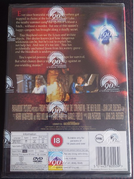 Freitag der 13. - Teil 7 - The New Blood OOP, OVP