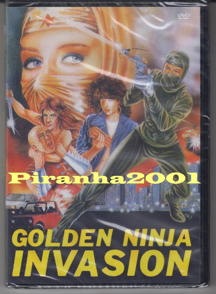 Golden Ninja Invasion - FULL UNCUT - Krass - OVP