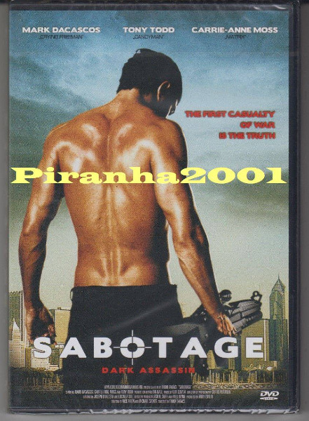 Sabotage - Dark Assassin -FULL UNCUT-Mark Dacascos
