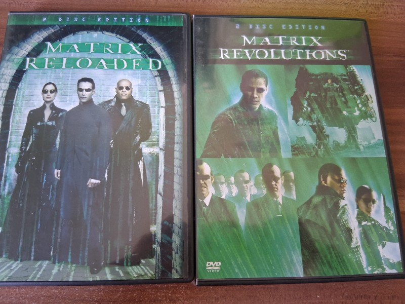 2 Matrix Filme im Set