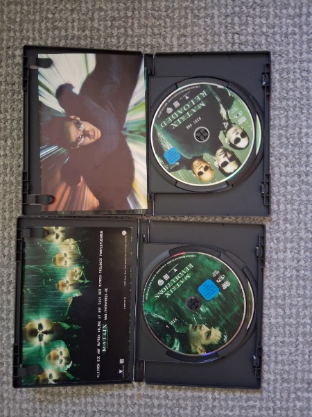 2 Matrix Filme im Set