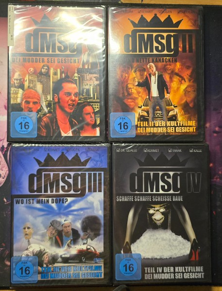 DMSG - Dei Mudder sei Gesicht 1-4 DVD OVP
