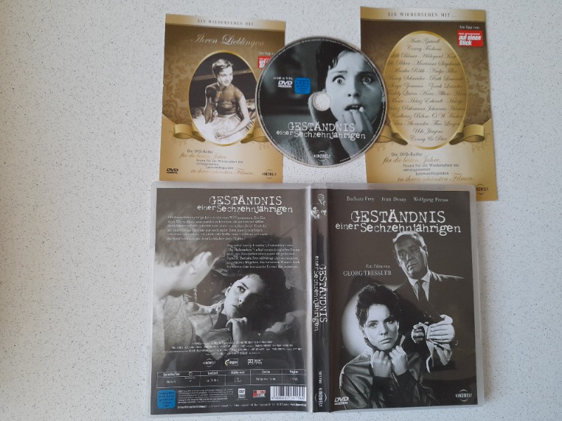 DVD - GEST�NDNIS EINER SECHZEHNJ�HRIGEN