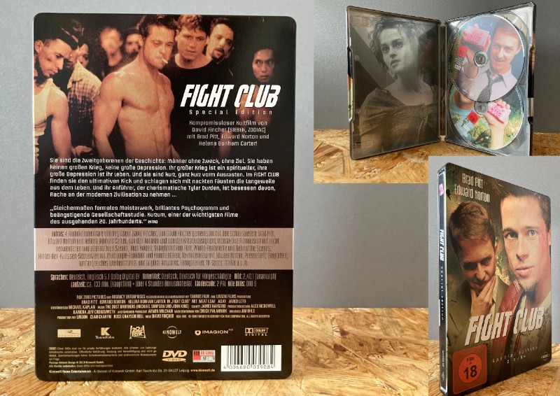 Fight Club  |  Steelbook Edition  |  DVD