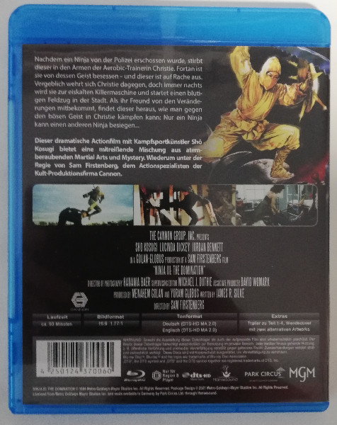 DIE  HERRSCHAFT  DER  NINJA  (  UNCUT  )  BLURAY