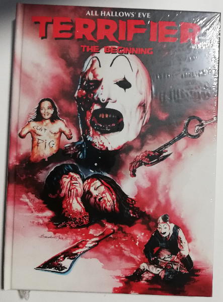TERRIFIER-THE BEGINNING MEDIABOOK ( UNCUT ) BLURAY