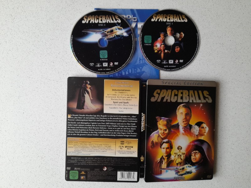DVD STEELBOOK : SPACEBALLS von und mit MEL BROOKS
