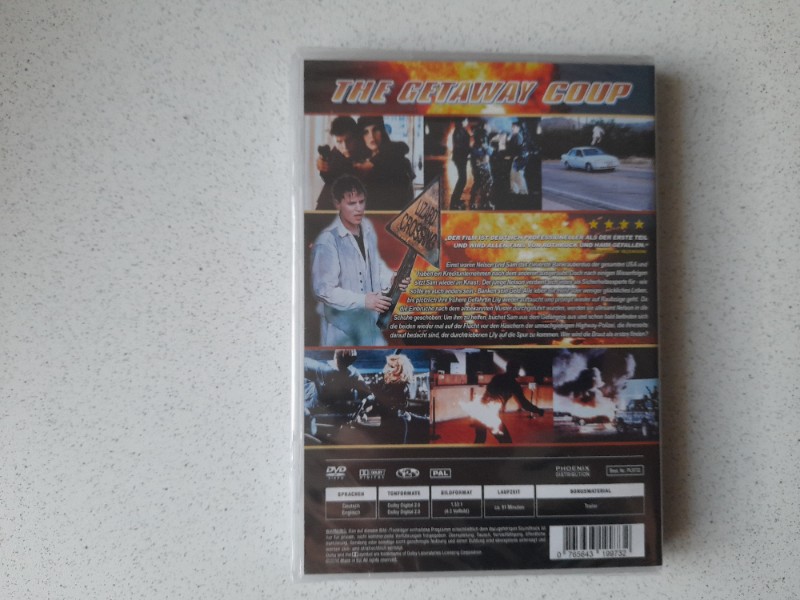DVD : THE GETAWAY COUP mit CYNTHIA ROTHROCK