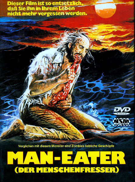 Man-Eater - Uncut - Digipack -- Booklet -  NSM DVD