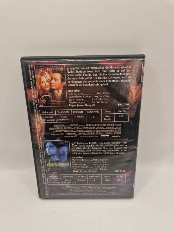Oxygen und Kate and Leopold DVD