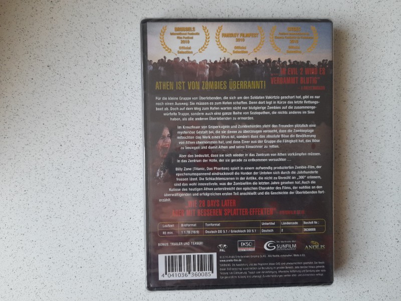DVD - EVIL 2 TO KAKO mit BILLY ZANE