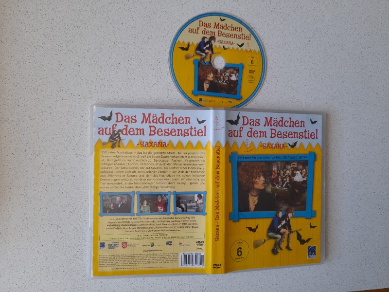 DVD - DAS M�DCHEN AUF DEM BESENSTIEL - SAXANA