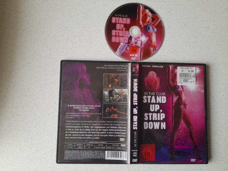 DVD - STAND UP , STRIP DOWN - IN THE CLUB