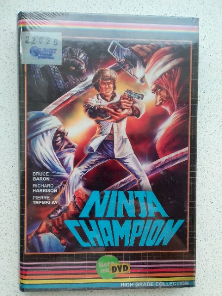 DVD - NINJA CHAMPION - GROSSE  HARTBOX