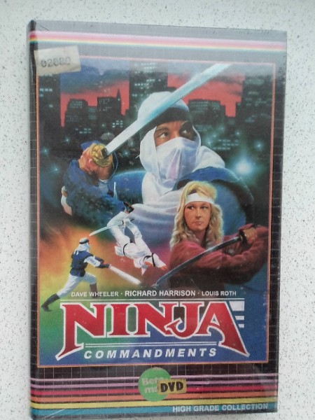 DVD - NINJA COMMANDMENTS - GROSSE  HARTBOX