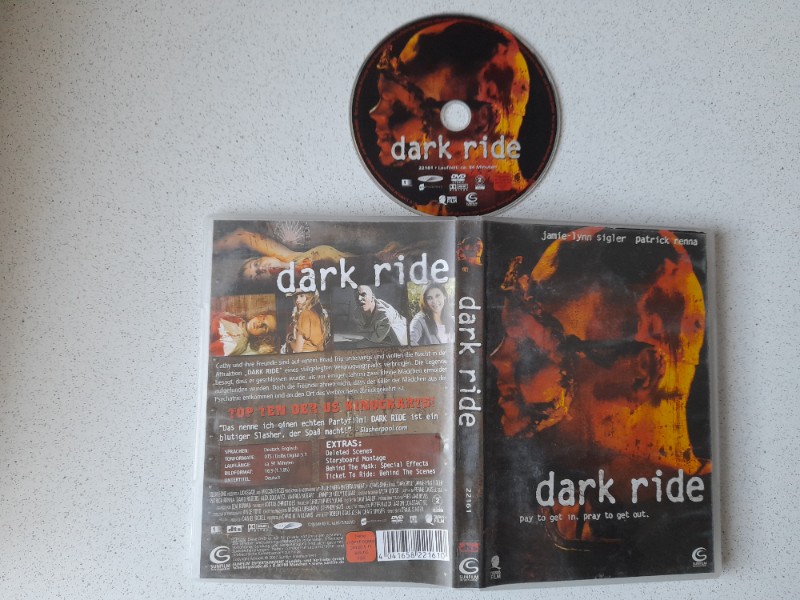 DVD - DARK RIDE mit  JAMIE-LYNN SIGLER