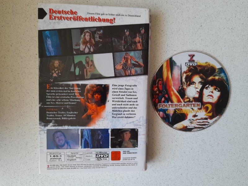 DVD-GROSSE-HARTBOX: FOLTERGARTEN DER SINNLICHKEIT2